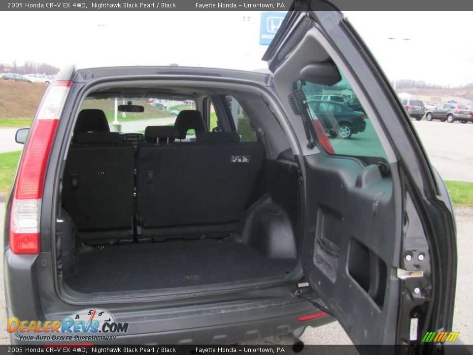 2005 Honda CR-V EX 4WD Nighthawk Black Pearl / Black Photo #18
