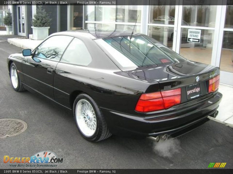 1995 BMW 8 Series 850CSi Jet Black / Black Photo #7