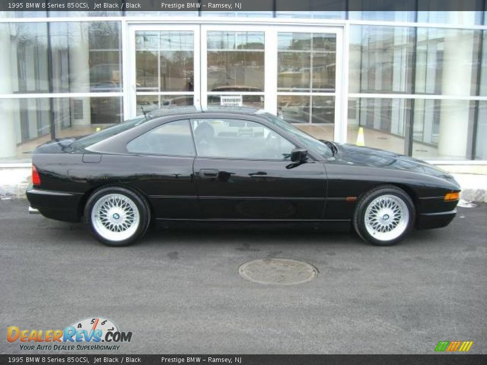 1995 BMW 8 Series 850CSi Jet Black / Black Photo #10