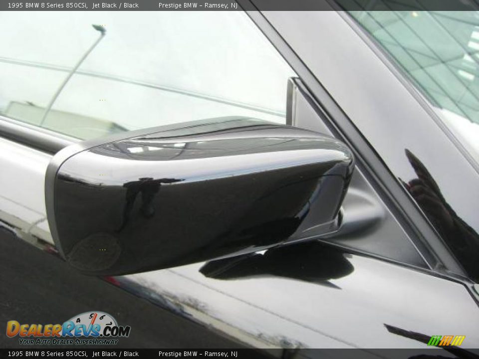 1995 BMW 8 Series 850CSi Jet Black / Black Photo #27