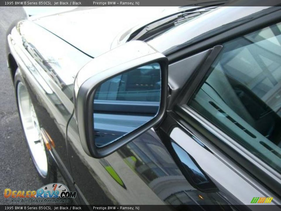 1995 BMW 8 Series 850CSi Jet Black / Black Photo #29