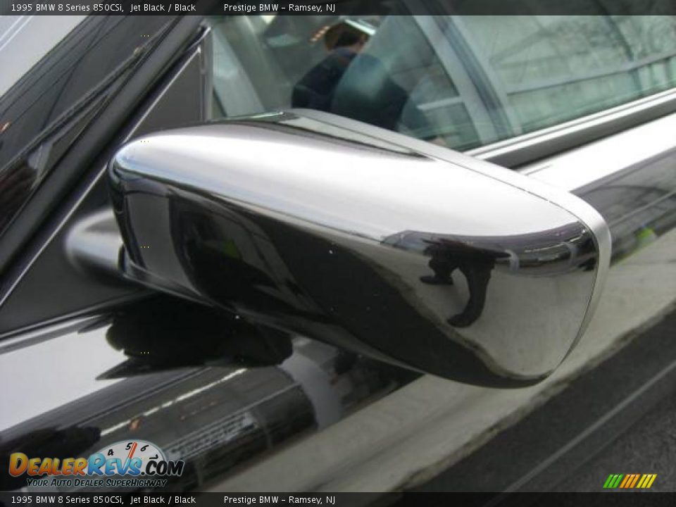 1995 BMW 8 Series 850CSi Jet Black / Black Photo #30