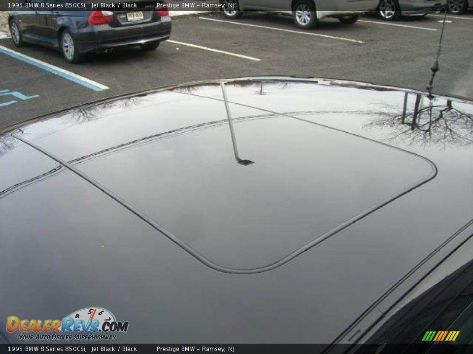 1995 BMW 8 Series 850CSi Jet Black / Black Photo #31