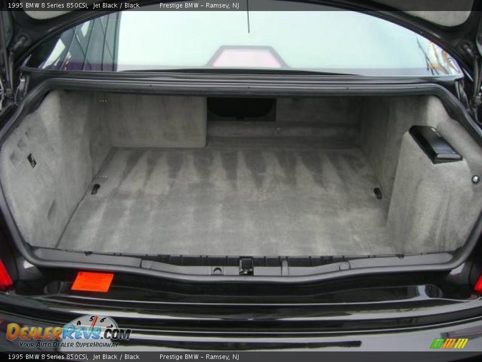 1995 BMW 8 Series 850CSi Jet Black / Black Photo #35