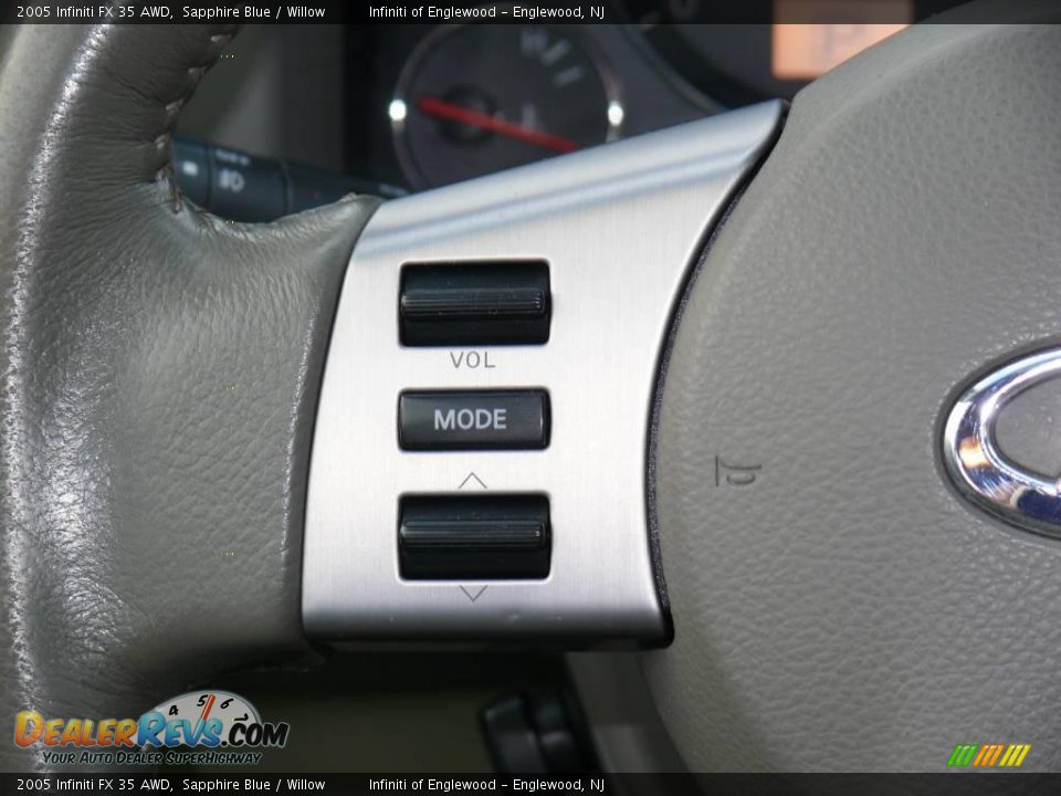 2005 Infiniti FX 35 AWD Sapphire Blue / Willow Photo #15