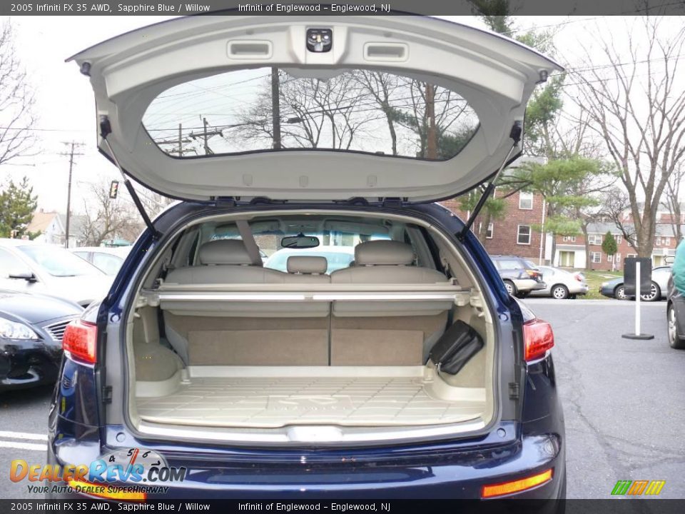 2005 Infiniti FX 35 AWD Sapphire Blue / Willow Photo #21