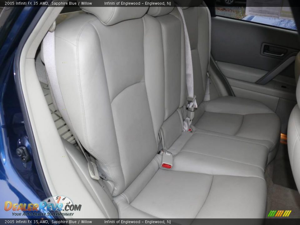 2005 Infiniti FX 35 AWD Sapphire Blue / Willow Photo #24