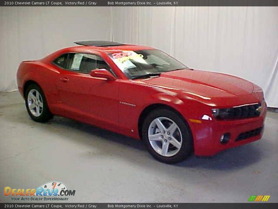 2010 Chevrolet Camaro LT Coupe Victory Red / Gray Photo #1