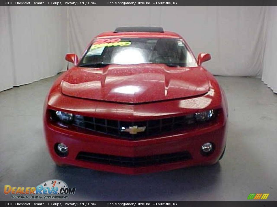 2010 Chevrolet Camaro LT Coupe Victory Red / Gray Photo #2