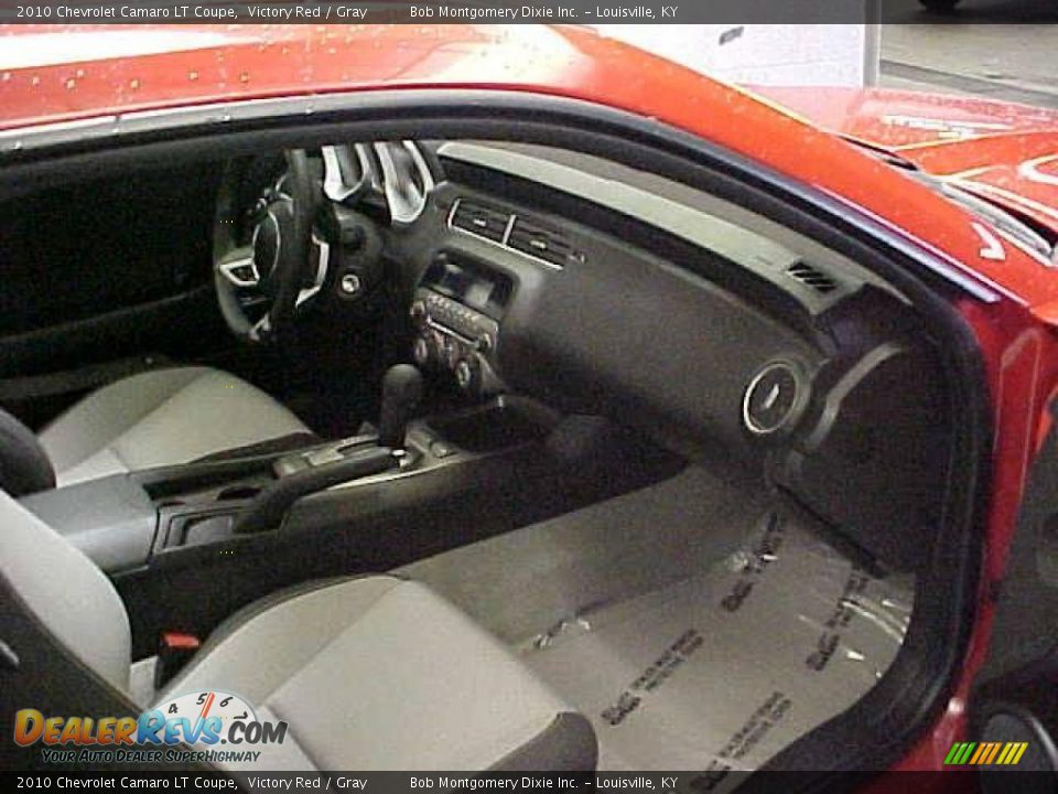 2010 Chevrolet Camaro LT Coupe Victory Red / Gray Photo #7