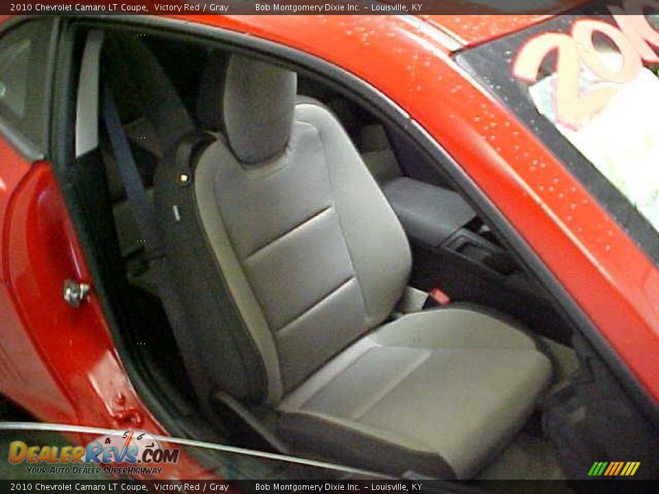 2010 Chevrolet Camaro LT Coupe Victory Red / Gray Photo #8