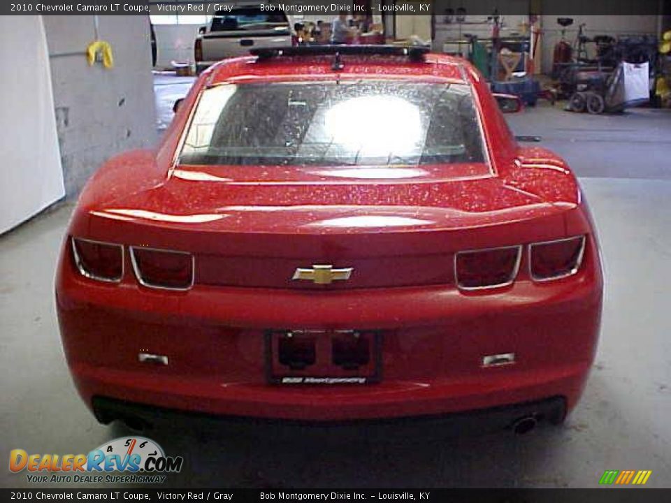 2010 Chevrolet Camaro LT Coupe Victory Red / Gray Photo #13