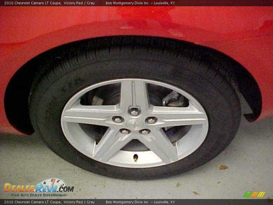 2010 Chevrolet Camaro LT Coupe Victory Red / Gray Photo #14