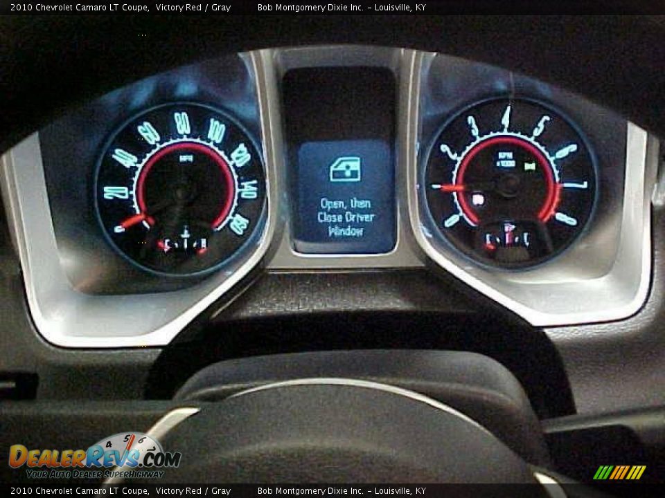 2010 Chevrolet Camaro LT Coupe Victory Red / Gray Photo #20