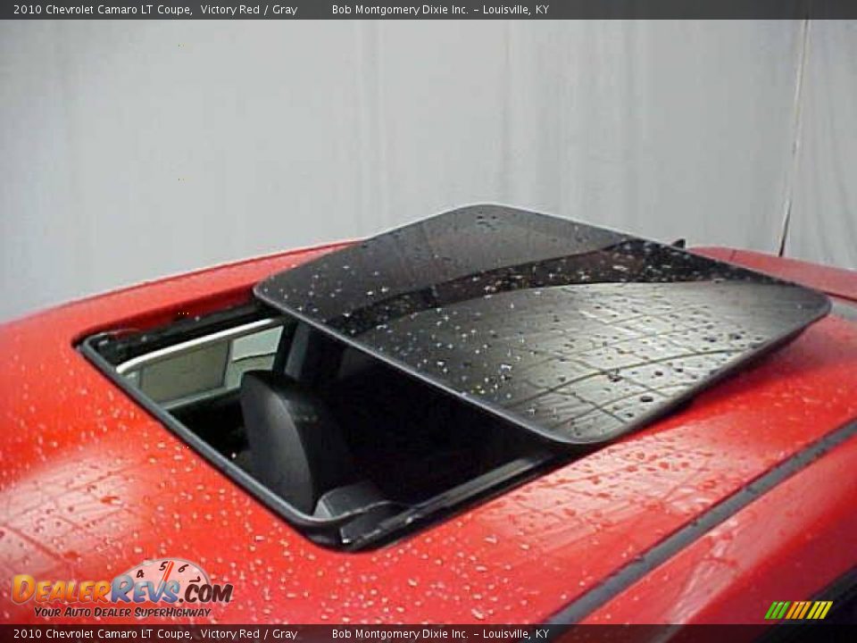 2010 Chevrolet Camaro LT Coupe Victory Red / Gray Photo #24