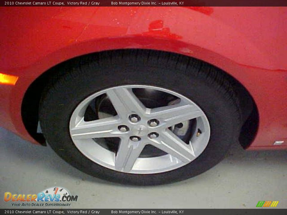2010 Chevrolet Camaro LT Coupe Victory Red / Gray Photo #25