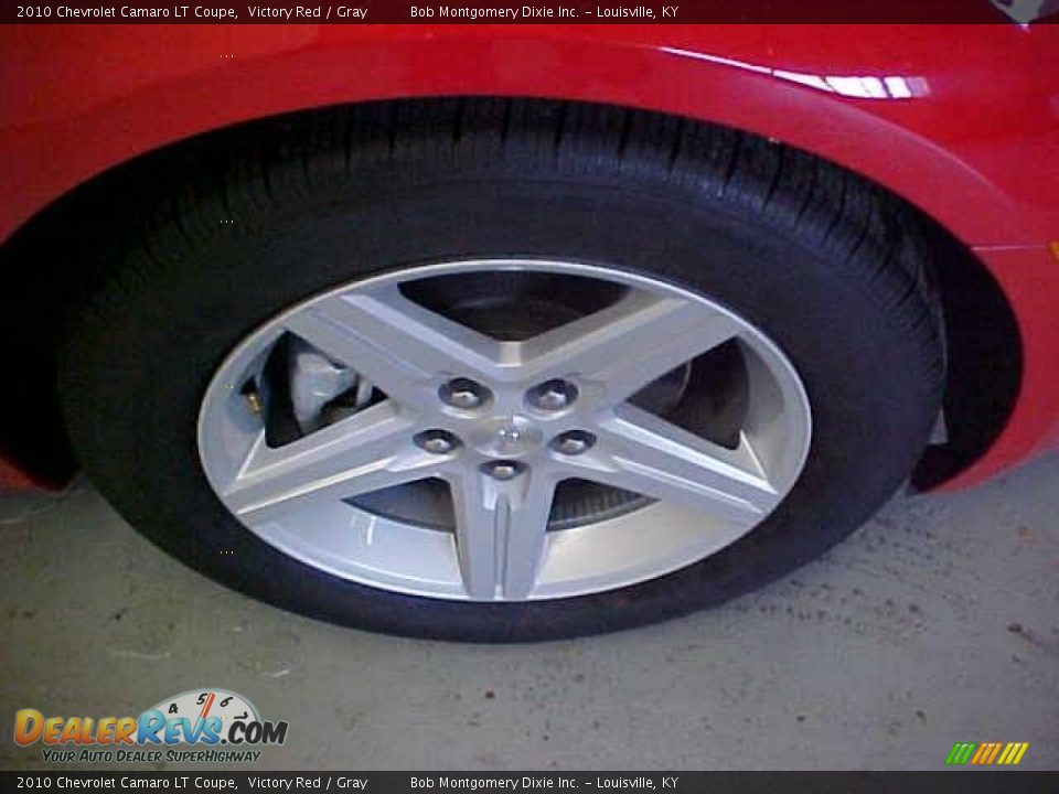 2010 Chevrolet Camaro LT Coupe Victory Red / Gray Photo #26