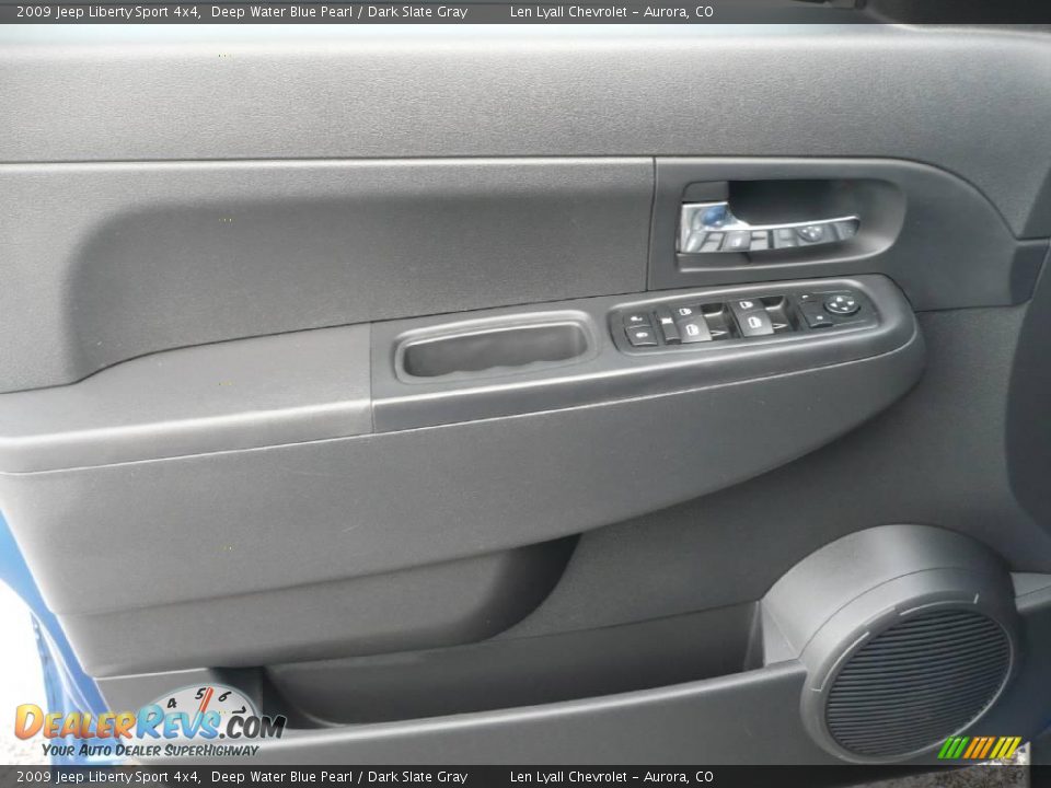 2009 Jeep Liberty Sport 4x4 Deep Water Blue Pearl / Dark Slate Gray Photo #7