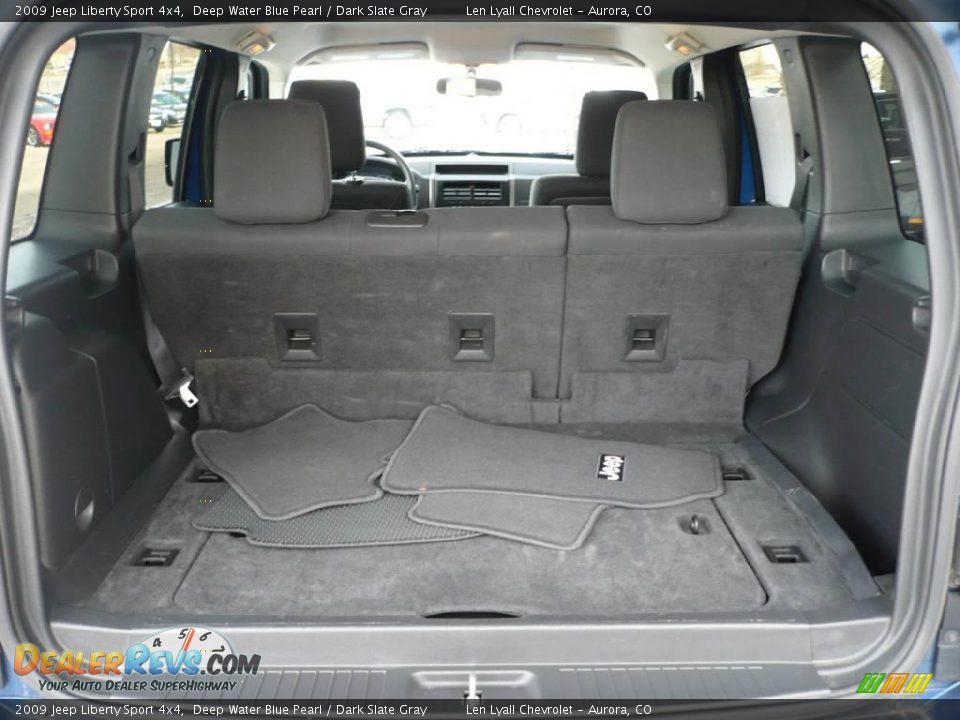 2009 Jeep Liberty Sport 4x4 Deep Water Blue Pearl / Dark Slate Gray Photo #11