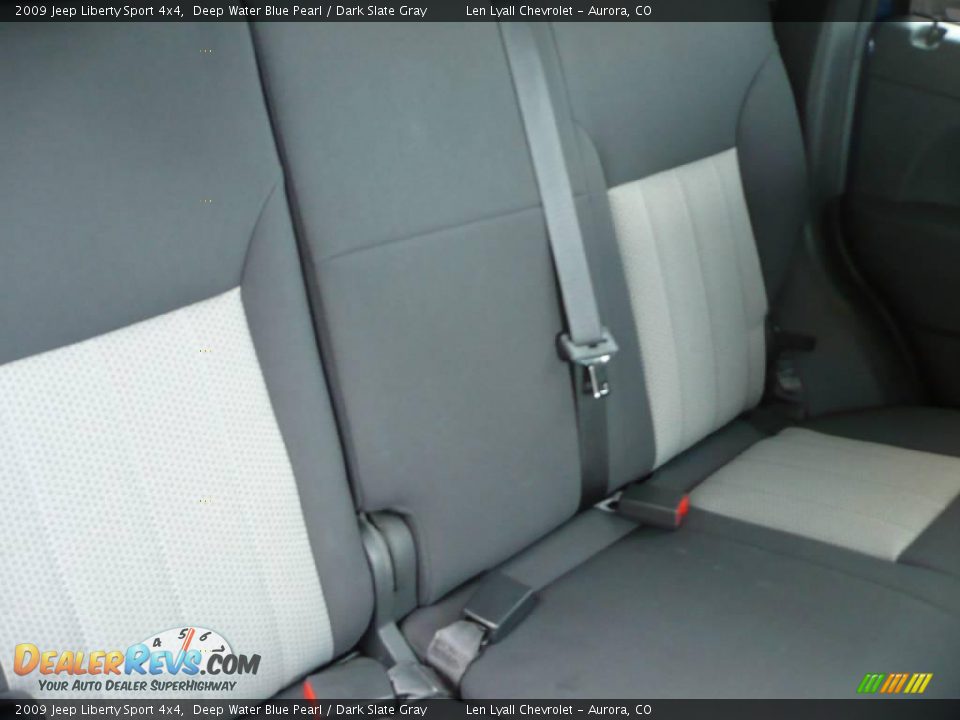 2009 Jeep Liberty Sport 4x4 Deep Water Blue Pearl / Dark Slate Gray Photo #14