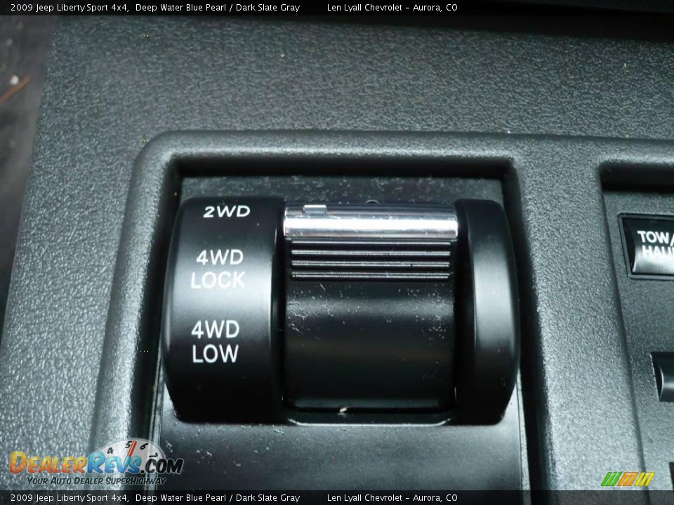 2009 Jeep Liberty Sport 4x4 Deep Water Blue Pearl / Dark Slate Gray Photo #23