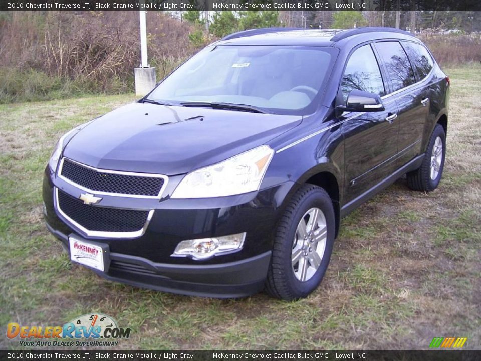 2010 Chevrolet Traverse LT Black Granite Metallic / Light Gray Photo #1