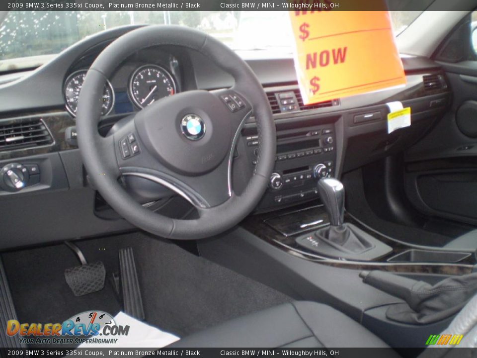 2009 BMW 3 Series 335xi Coupe Platinum Bronze Metallic / Black Photo #3