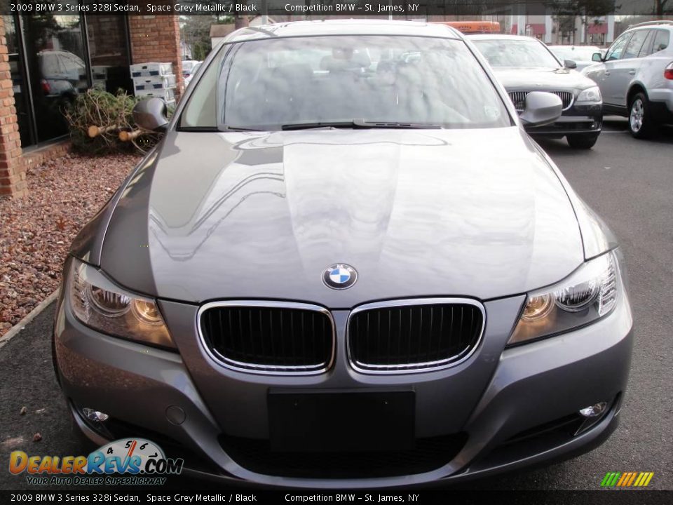 2009 BMW 3 Series 328i Sedan Space Grey Metallic / Black Photo #2
