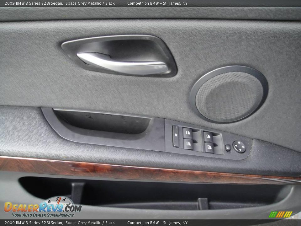 2009 BMW 3 Series 328i Sedan Space Grey Metallic / Black Photo #8