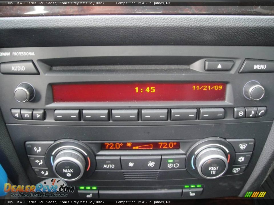2009 BMW 3 Series 328i Sedan Space Grey Metallic / Black Photo #12
