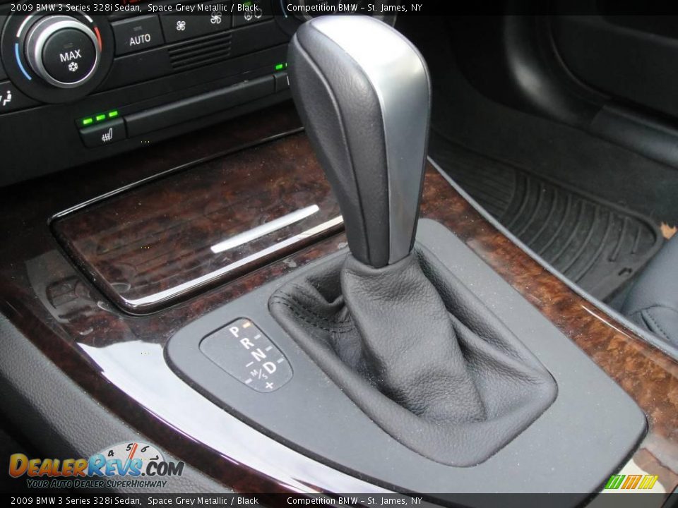 2009 BMW 3 Series 328i Sedan Space Grey Metallic / Black Photo #13
