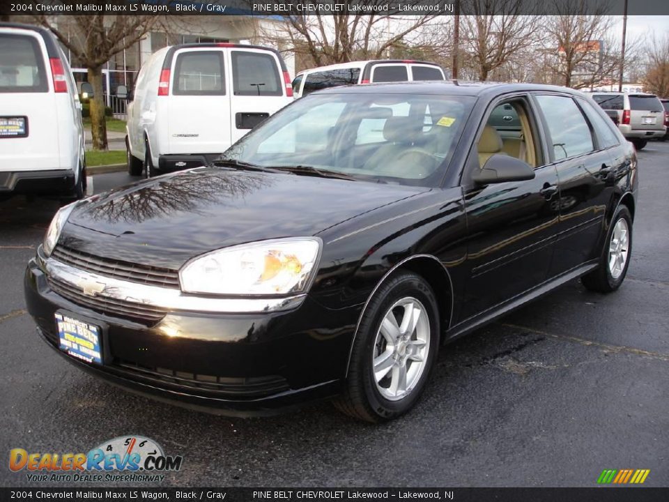 2004 Chevrolet Malibu Maxx LS Wagon Black / Gray Photo #1