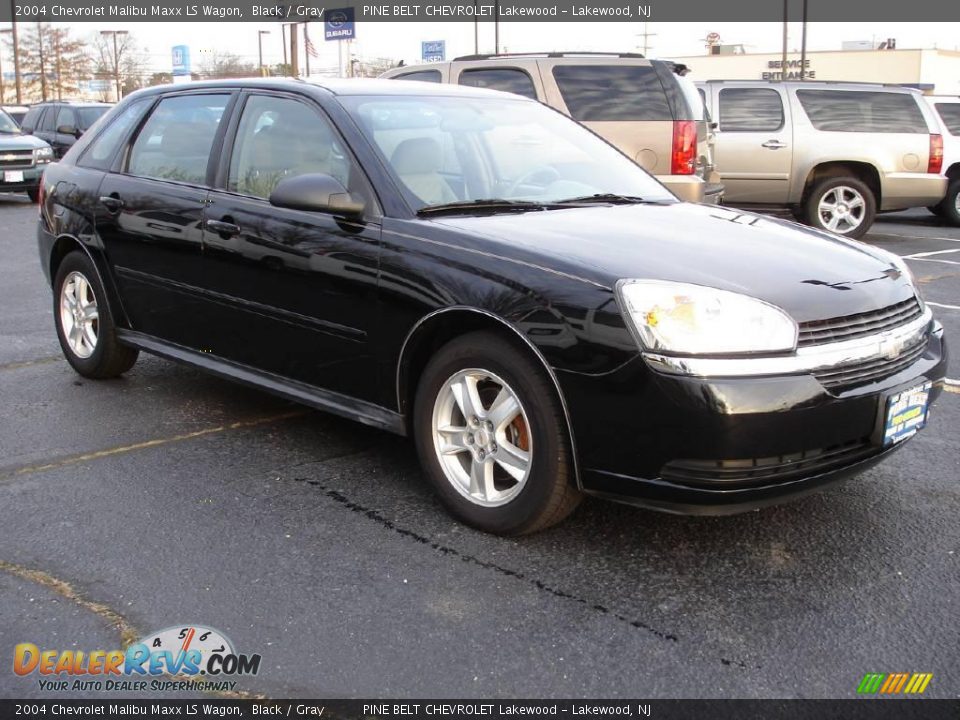 2004 Chevrolet Malibu Maxx LS Wagon Black / Gray Photo #2