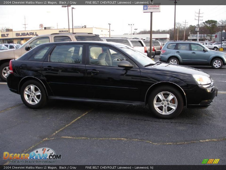 2004 Chevrolet Malibu Maxx LS Wagon Black / Gray Photo #3