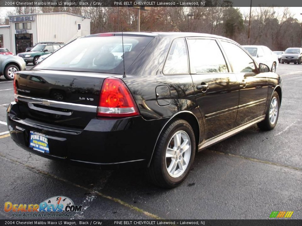 2004 Chevrolet Malibu Maxx LS Wagon Black / Gray Photo #4