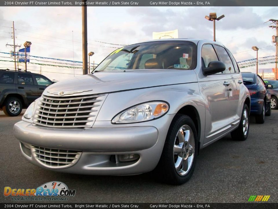 2004 Chrysler PT Cruiser Limited Turbo Bright Silver Metallic / Dark Slate Gray Photo #1