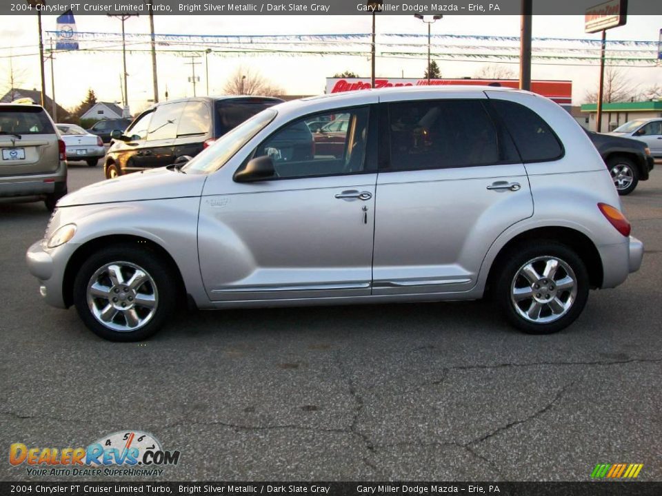2004 Chrysler PT Cruiser Limited Turbo Bright Silver Metallic / Dark Slate Gray Photo #2