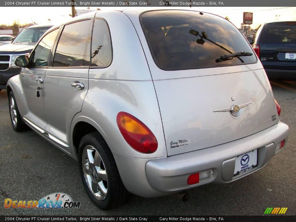 2004 Chrysler PT Cruiser Limited Turbo Bright Silver Metallic / Dark Slate Gray Photo #3