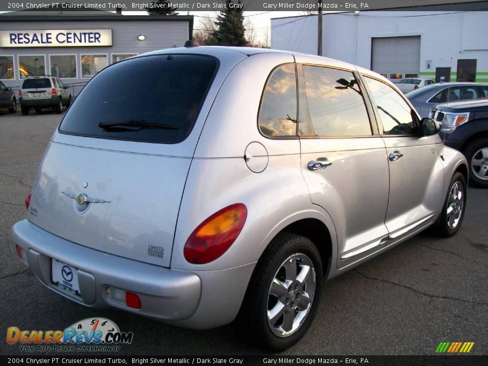 2004 Chrysler PT Cruiser Limited Turbo Bright Silver Metallic / Dark Slate Gray Photo #6