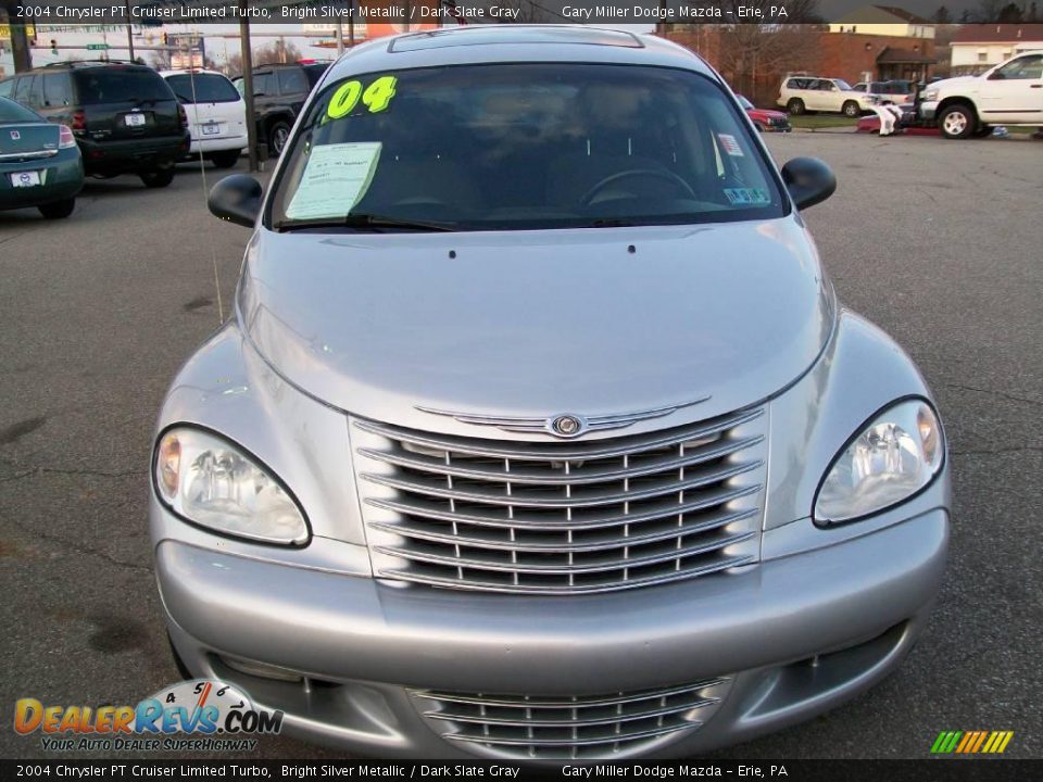 2004 Chrysler PT Cruiser Limited Turbo Bright Silver Metallic / Dark Slate Gray Photo #8