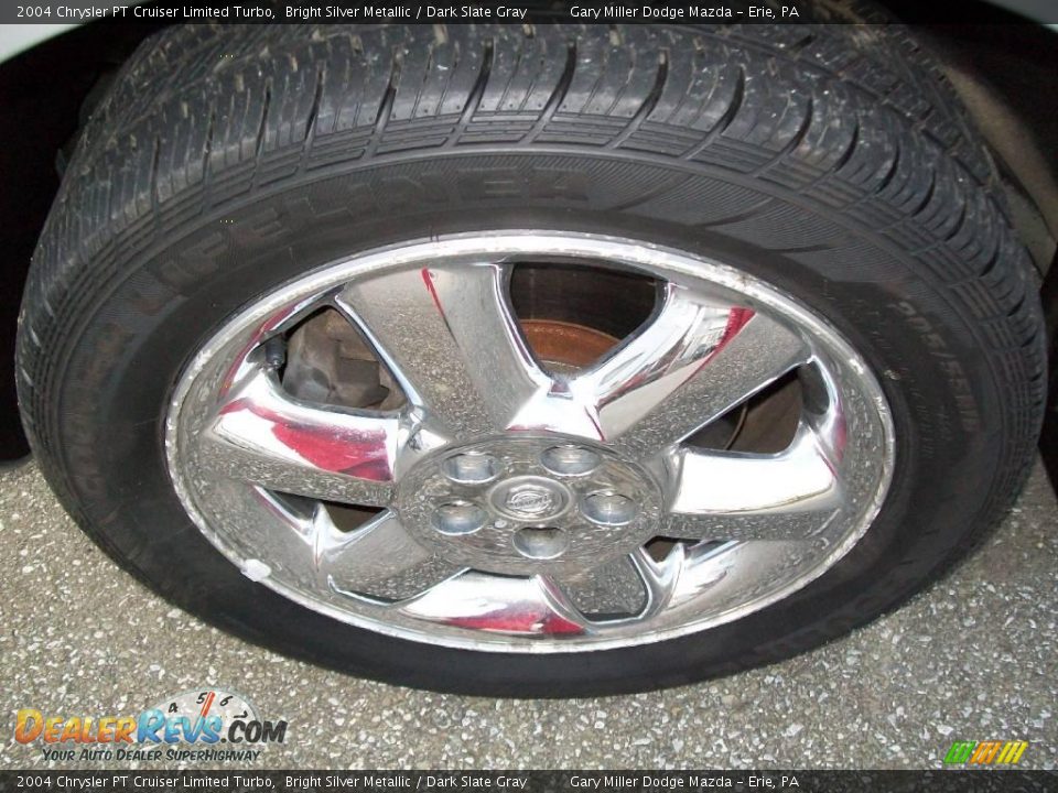 2004 Chrysler PT Cruiser Limited Turbo Bright Silver Metallic / Dark Slate Gray Photo #9