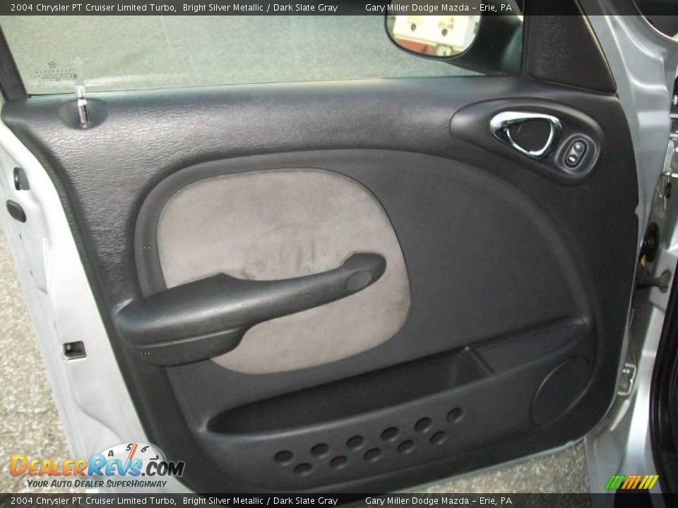 2004 Chrysler PT Cruiser Limited Turbo Bright Silver Metallic / Dark Slate Gray Photo #10