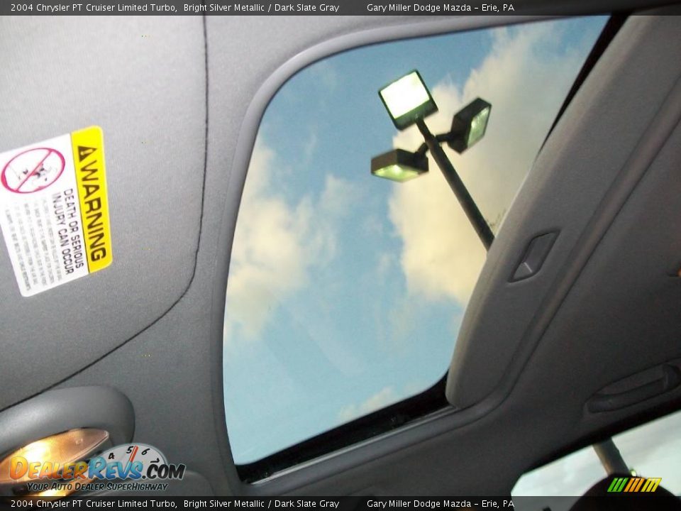 2004 Chrysler PT Cruiser Limited Turbo Bright Silver Metallic / Dark Slate Gray Photo #11
