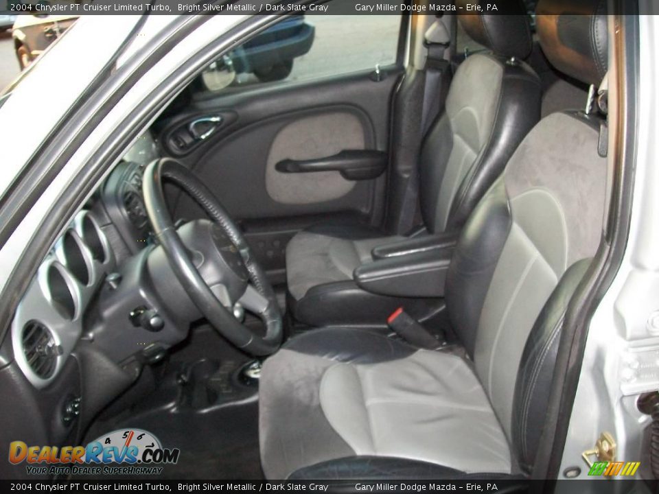 2004 Chrysler PT Cruiser Limited Turbo Bright Silver Metallic / Dark Slate Gray Photo #12