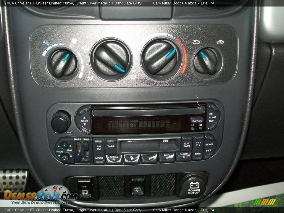 2004 Chrysler PT Cruiser Limited Turbo Bright Silver Metallic / Dark Slate Gray Photo #14