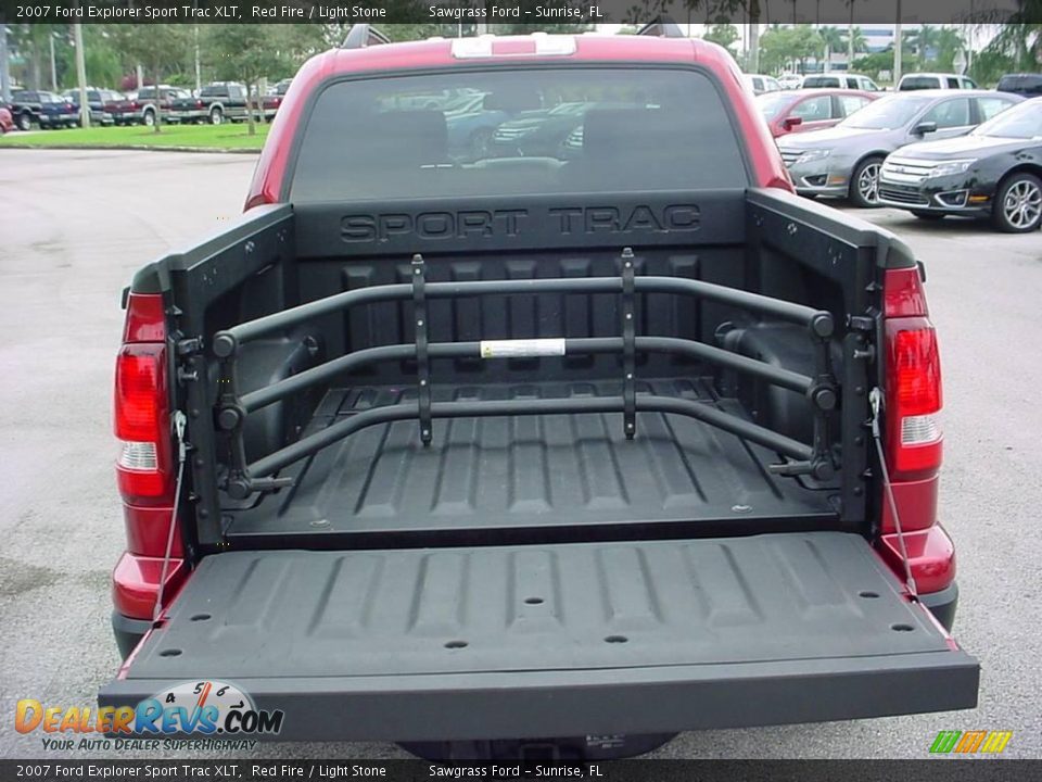 2007 Ford Explorer Sport Trac XLT Red Fire / Light Stone Photo #5