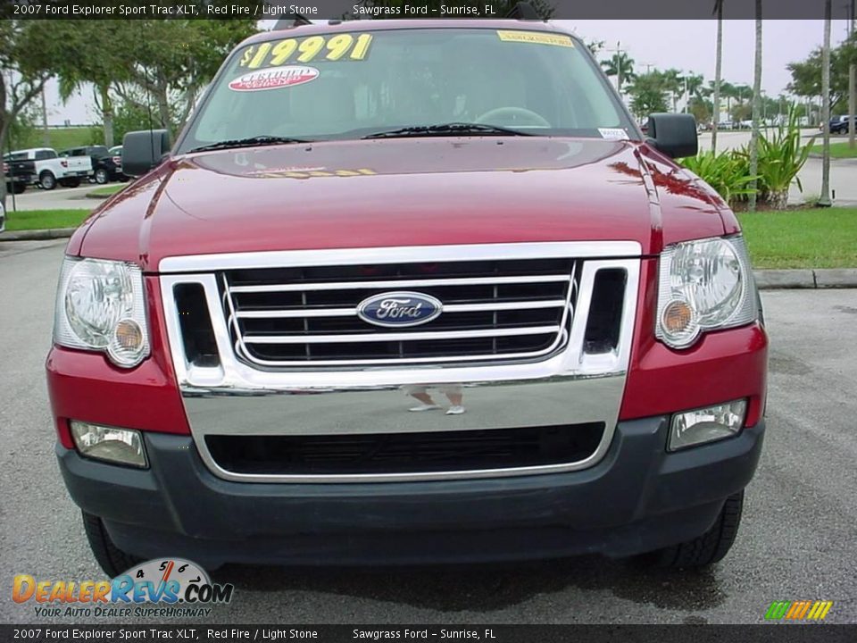 2007 Ford Explorer Sport Trac XLT Red Fire / Light Stone Photo #9