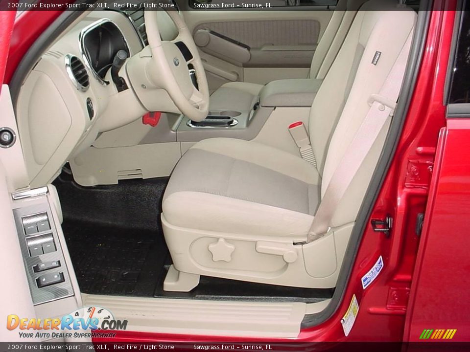2007 Ford Explorer Sport Trac XLT Red Fire / Light Stone Photo #11