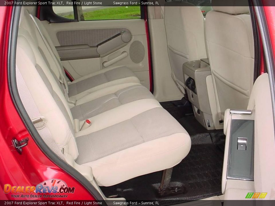 2007 Ford Explorer Sport Trac XLT Red Fire / Light Stone Photo #13