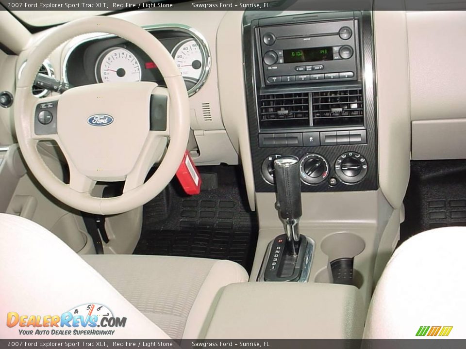 2007 Ford Explorer Sport Trac XLT Red Fire / Light Stone Photo #15